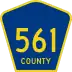 County Route 561 marker