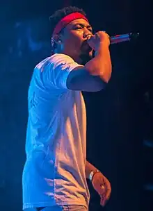 Cozz during Too High to Riot tour, 2016