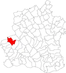 Location in Teleorman County