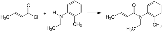 Crotamiton synthesis