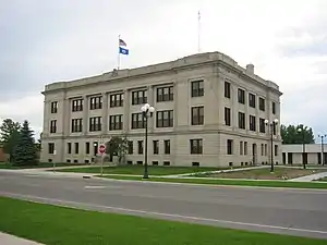 Historic Crow Wing County courthouse