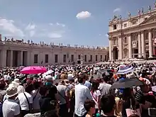 Image 2The crowds of tourists in St. Peter's Square are a target for pickpockets. (from Crime in Vatican City)