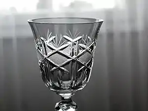 lead crystal cut glass