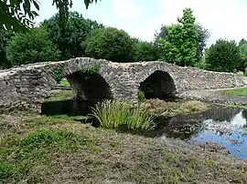 The medieval pont Reine Blanche