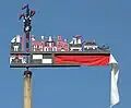 Modern weathervane of Curonian Spit