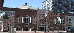 Cyclorama Building, Boston, Massachusetts, 1884.