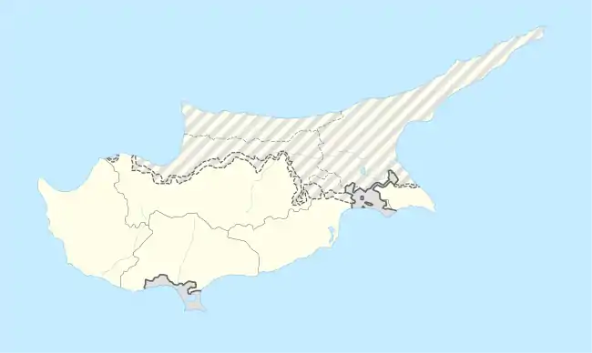 2018–19 STOK Elite Division is located in Cyprus