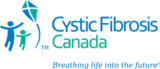 The new logo and name (Cystic Fibrosis Canada), 2011 onward.