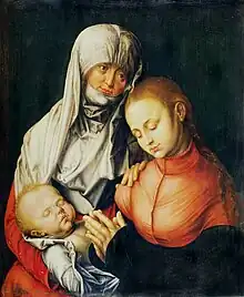 Virgin and Child with Saint Anne, Albrecht Dürer