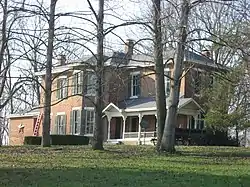 The D.W. Heagy Farmhouse, a historic site in the township