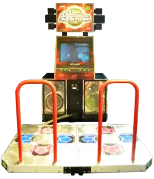 DDR SuperNova dedicated cabinet in North America