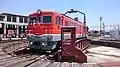 Preserved DF50 18 at the Tsuyama Railroad Educational Museum in May 2016