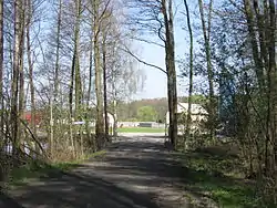 View from the forest in Domastryjewo