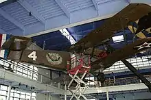 No.4 New Orleans being installed at the Museum of Flying, 2012.