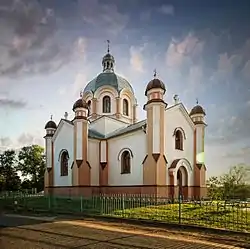 Saint Nicholas church in Kuryłówka, formerly a Greek Catholic church built in 1896