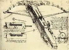 Design for a giant crossbow