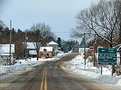 Dacre, on the northern edge of the township