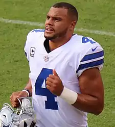 Dak PrescottAmerican football player, 2016 NFL Rookie of the Year