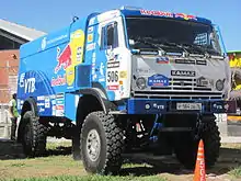 Kamaz 4326 modified for Dakar Rally