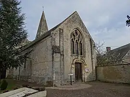 The church in Damblainville