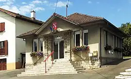 The town hall in Dampierre-sur-le-Doubs