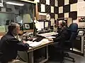 Senator Dan Sullivan in the studio at KBRW in 2017