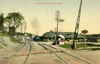 Danbury station, c. 1910