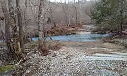 Crossing at Horse Lick Creek at Dango, KY