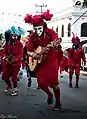 Dance of "Los Diablos". Las Ánimas, Municipality of Tecoanapa, Guerrero, Mex.