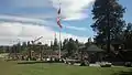 Veterans Memorial at Loggers Day field