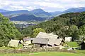 Celtic village reconstruction