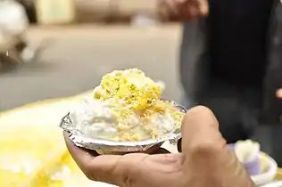 Daulat Chaat in Old Delhi