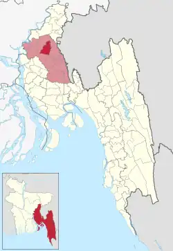 Location of Debidwar