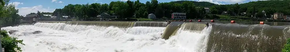 Deerfield River in Shelburne Falls