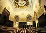 King Hussein Mosque, inside view