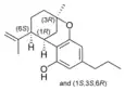 Chemical structure of Δ7-isotetrahydrocannabivarin.