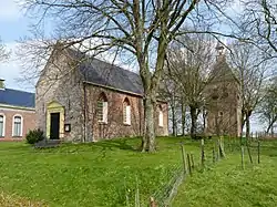 Church and tower of Den Andel