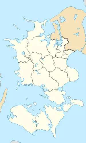 Jyllinge is located in Denmark Region Zealand