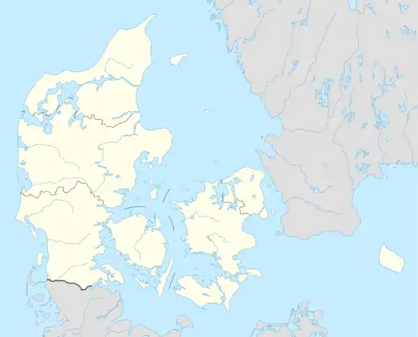 2019–20 Danish Women's League is located in Denmark