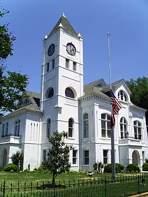 Desha County courthouse in Arkansas City