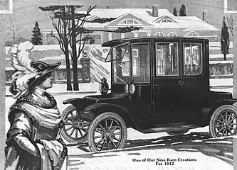 1912 Detroit Electric advertisement