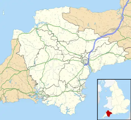 Plympton is located in Devon