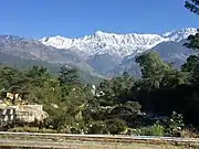 Dhauladhar mountain ranges, view from Dharamshala