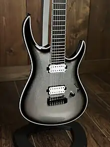 Balaguer Guitars Select Custom Diablo Silverburst 7-String