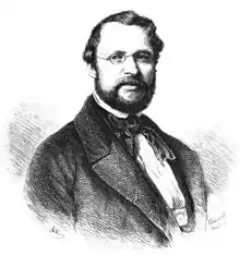 Portrait from Die Gartenlaube of 1861