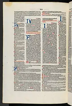 Digesta Justiniani Infortiatum with Glossa ordinaria by Accursius