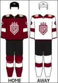 Uniforms used since the 2020–21 KHL season.