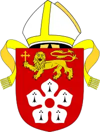 Coat of arms of the Diocese of Leicester