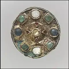 Frankish disc brooch