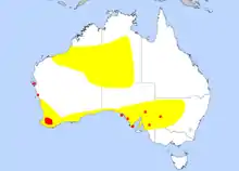 Map of range